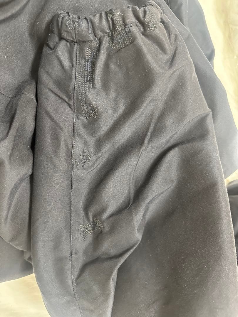 COMOLI 20AW コットンシルクフーデッドコート NAVY SIZE1