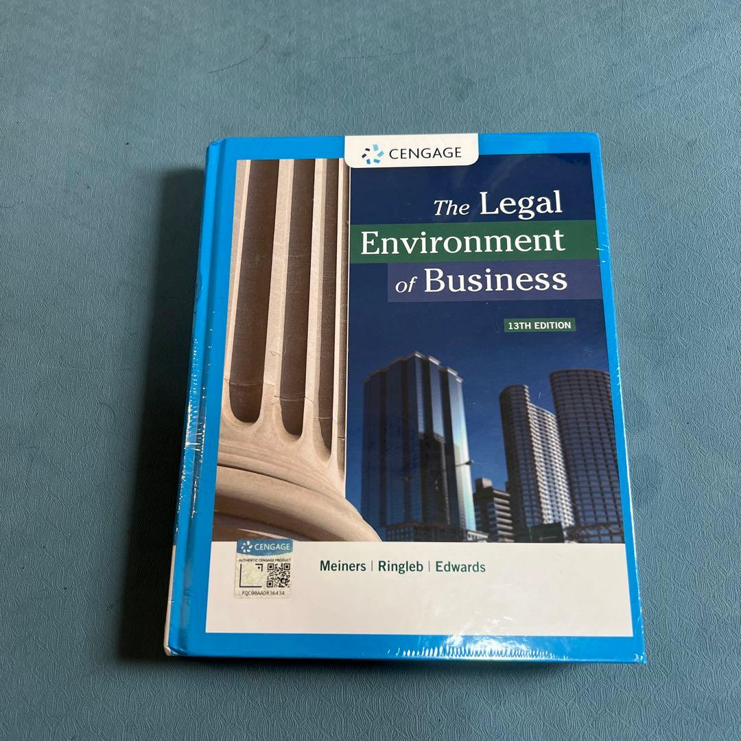 The Legal Environment of Business 第13版