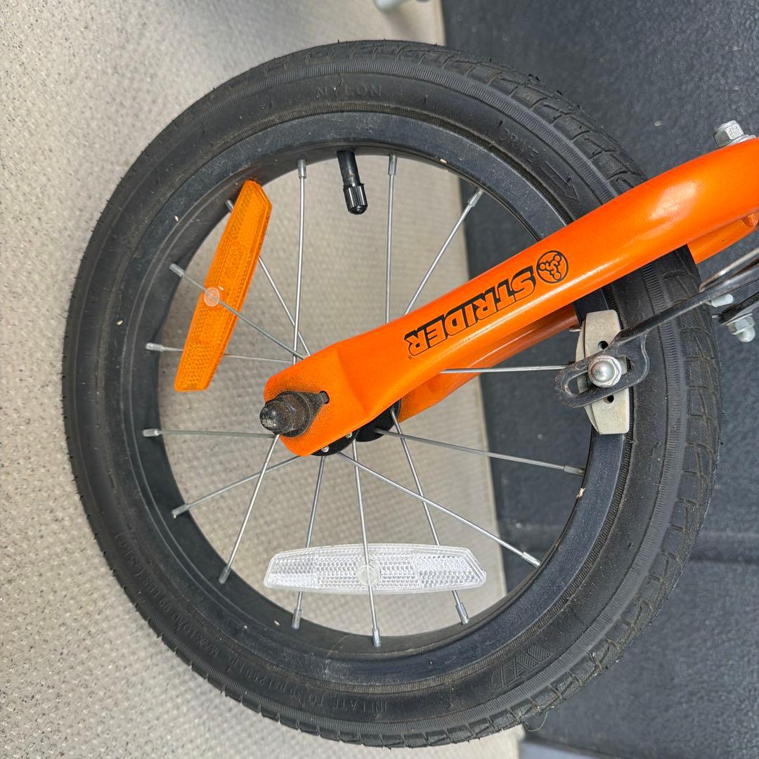 [良品] ストライダー14x | STRIDER 14x オレンジ色　スタンド付