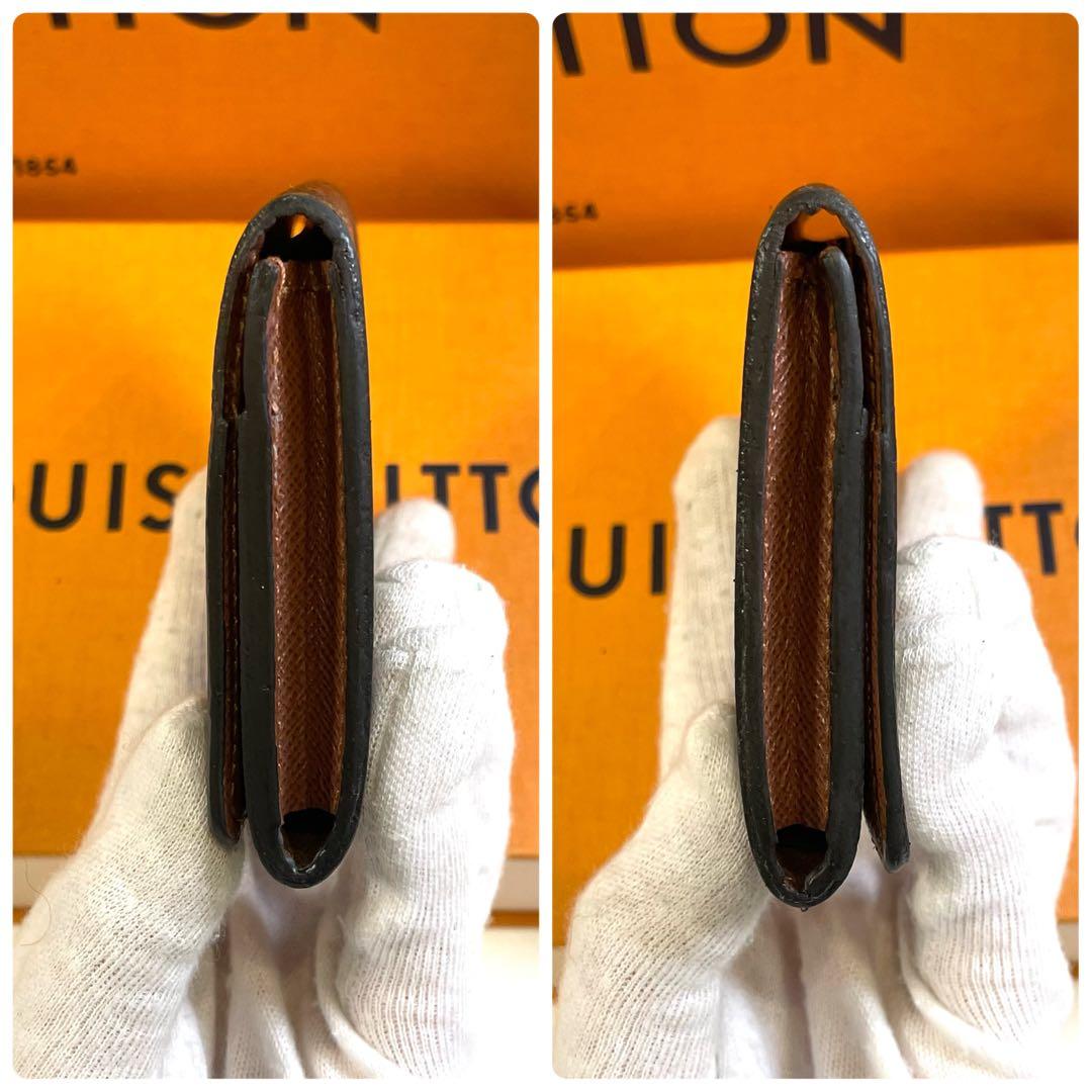 美品　ルイヴィトン　名刺入れ　現行　新型　モノグラム　カードケース