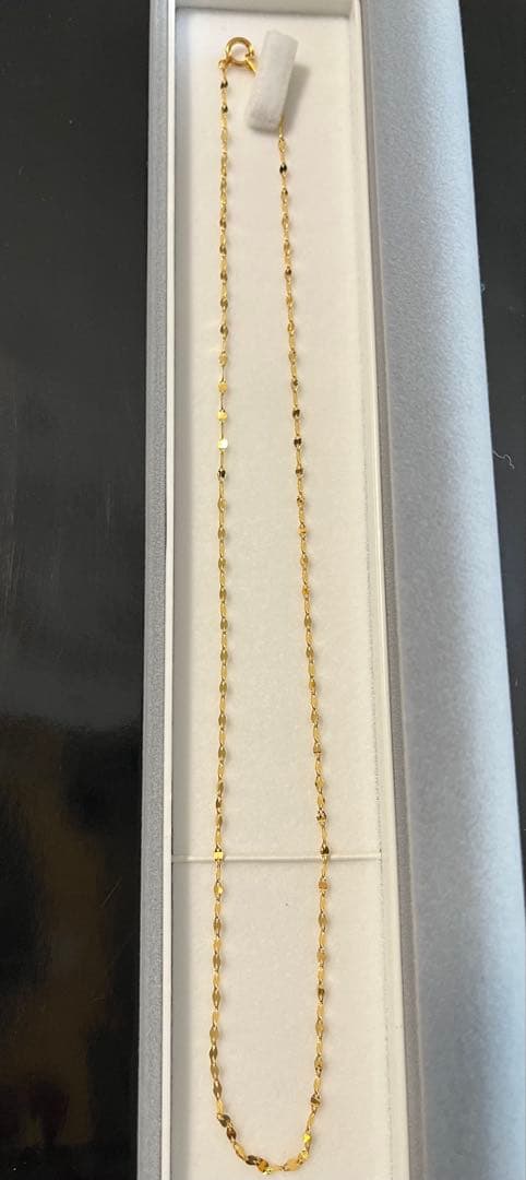 【ミーさん】《新品》純金K24ゴールド　ネックレス 1.8mm 42cm