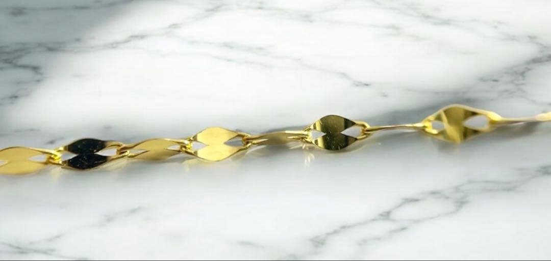 【ミーさん】《新品》純金K24ゴールド　ネックレス 1.8mm 42cm