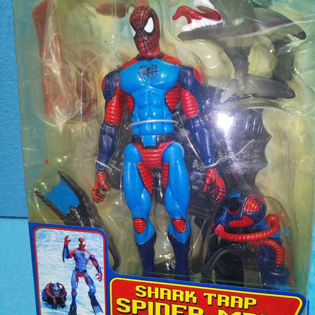 未開封☆スパイダーマン・バトルアクション＆シャークトラップ/SPIDER-MAN