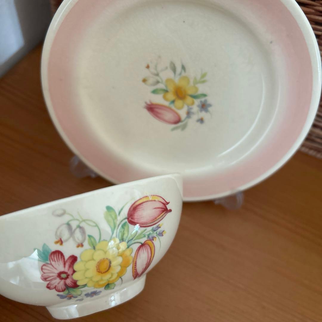 スージークーパー　スウォンジースプレイ　イギリス　　Susie Cooper