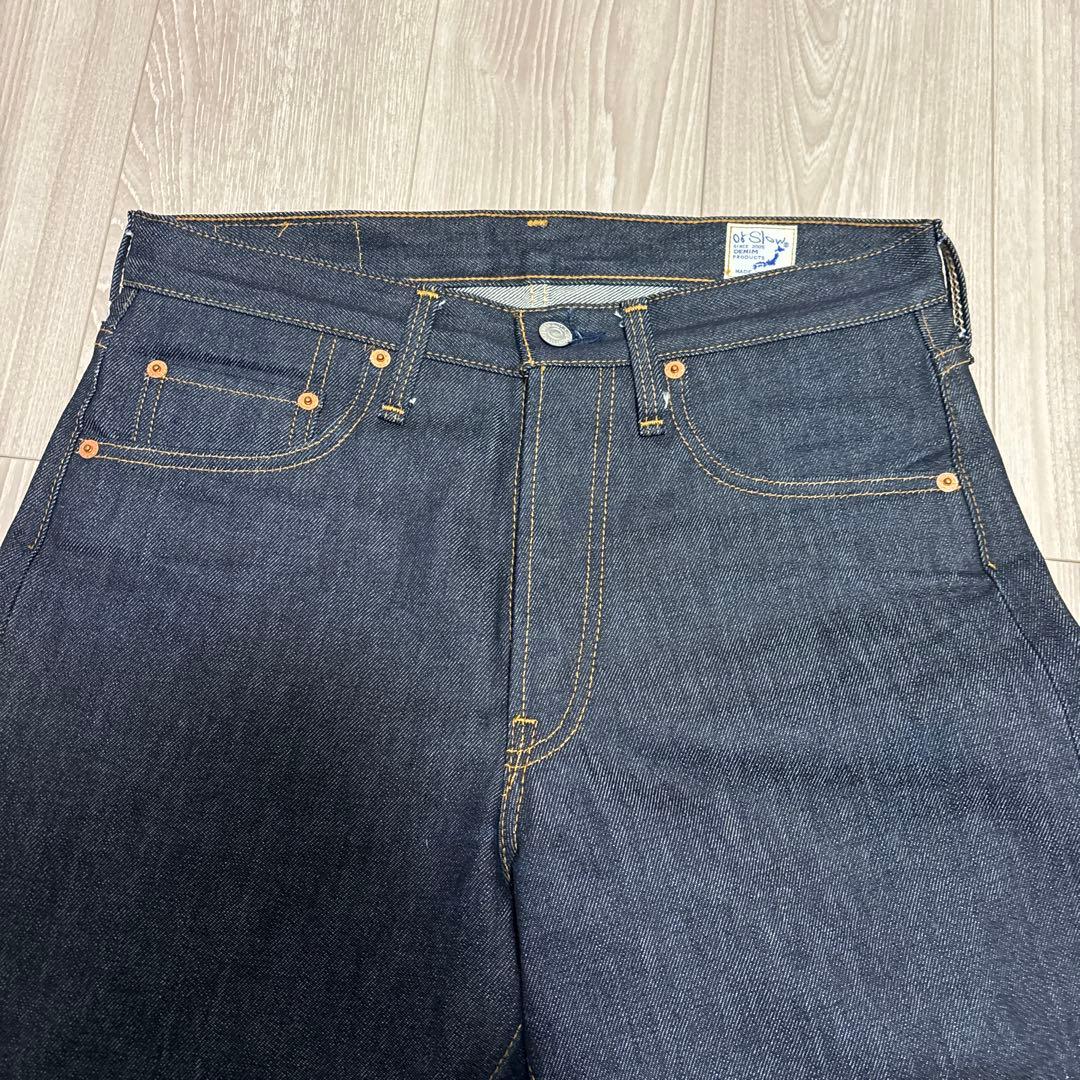 日本製　未洗い　orslow オアスロウ　リジットデニム　105W