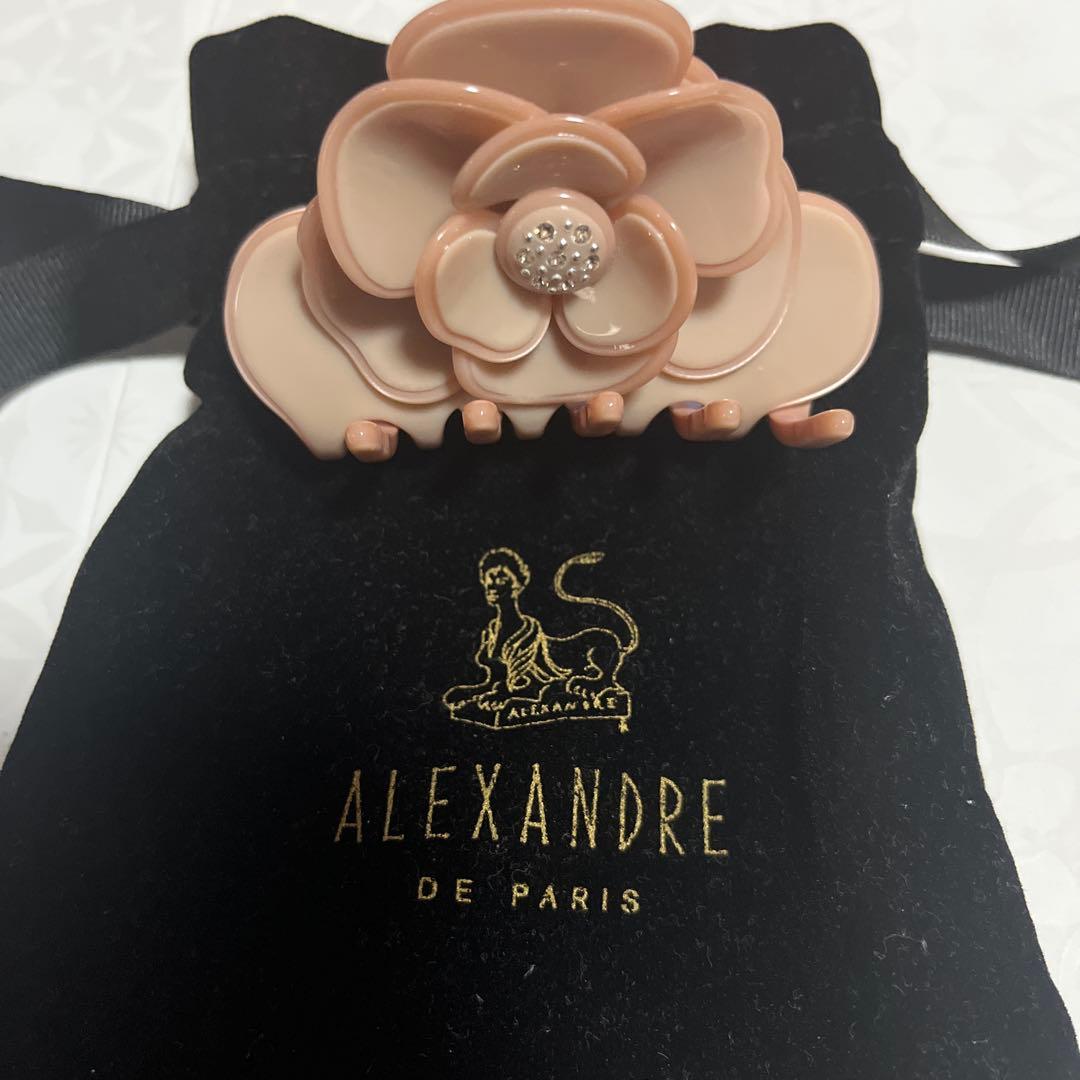 a*i様 【美品】アレクサンドルドゥパリ　ヘアクリップ　カメリア