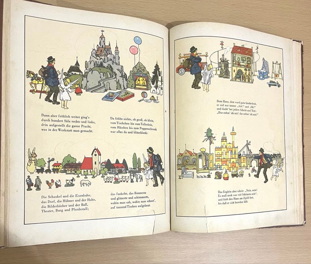 NO.315希少 古書 アンティーク 洋書 ドイツ絵本 児童書