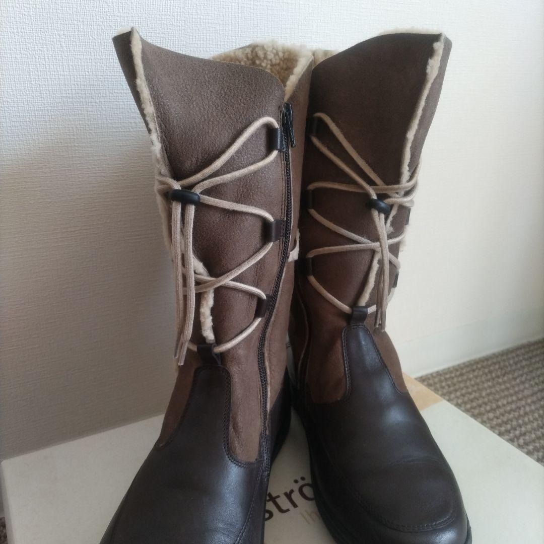 ströber ムートンブーツ ブラウン