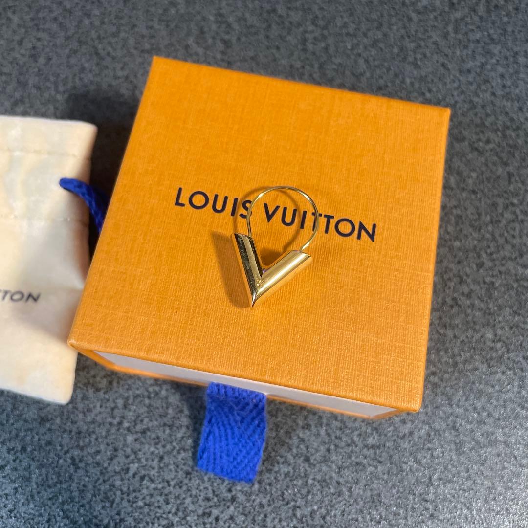 LOUIS VUITTON ゴールド ピアス(片耳用)