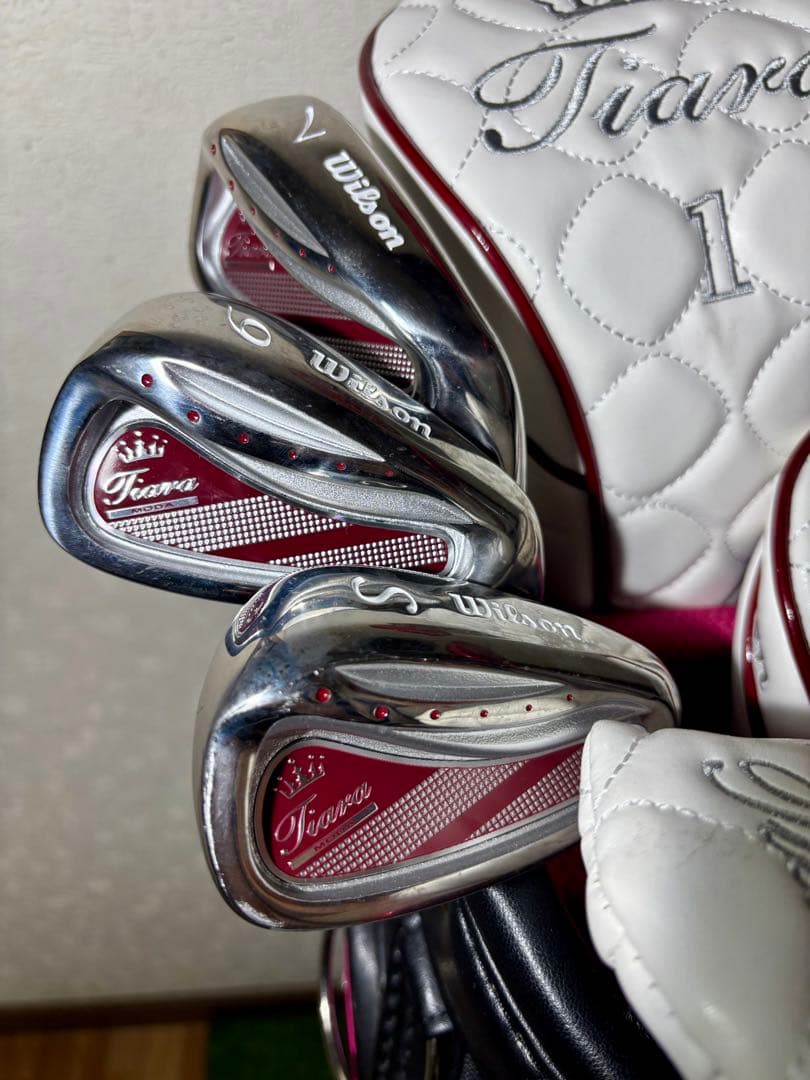 【美品】Wilson(Tiara)×Callawaybagレディースハーフセット