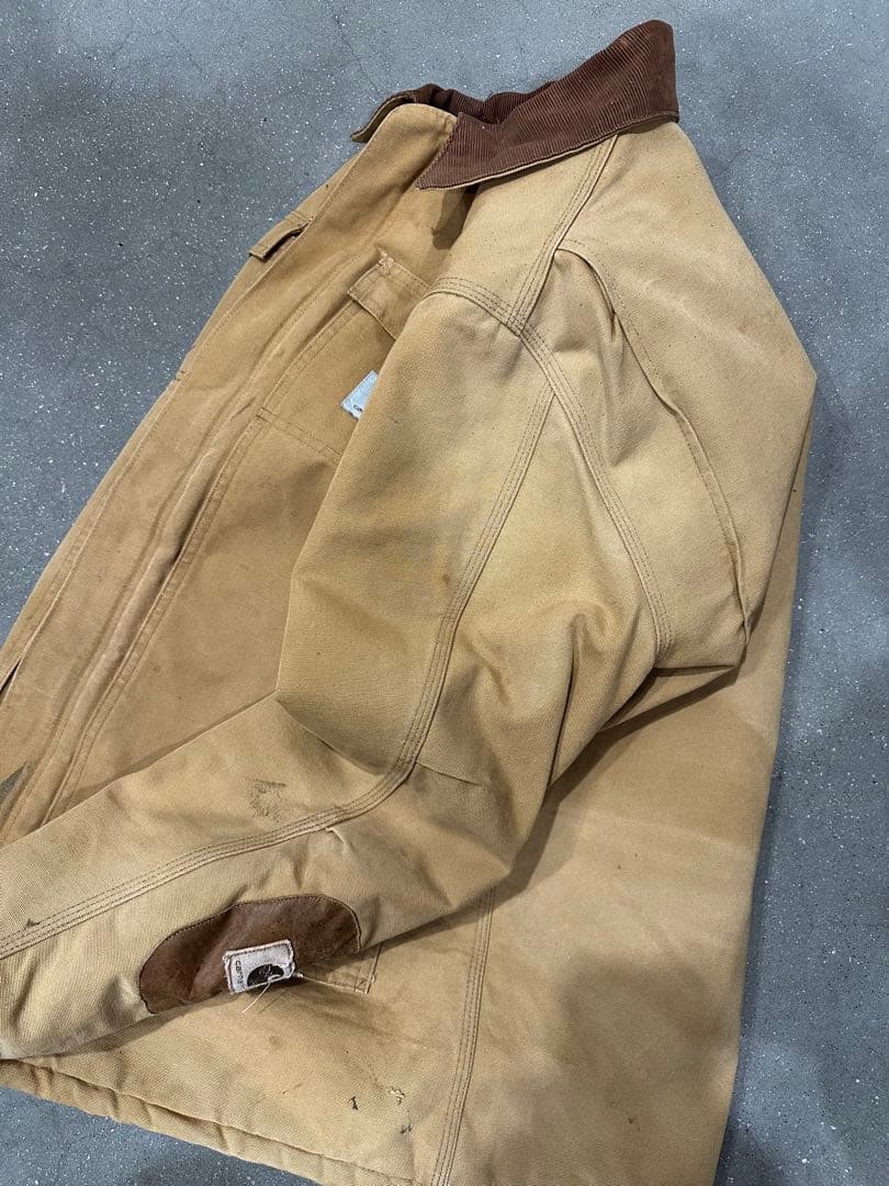 雰囲気抜群★カーハート　USA製　トラディショナルコート　XL相当