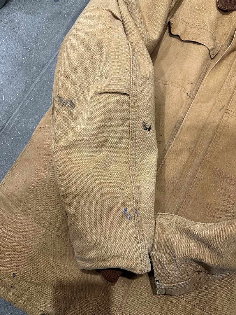 雰囲気抜群★カーハート　USA製　トラディショナルコート　XL相当