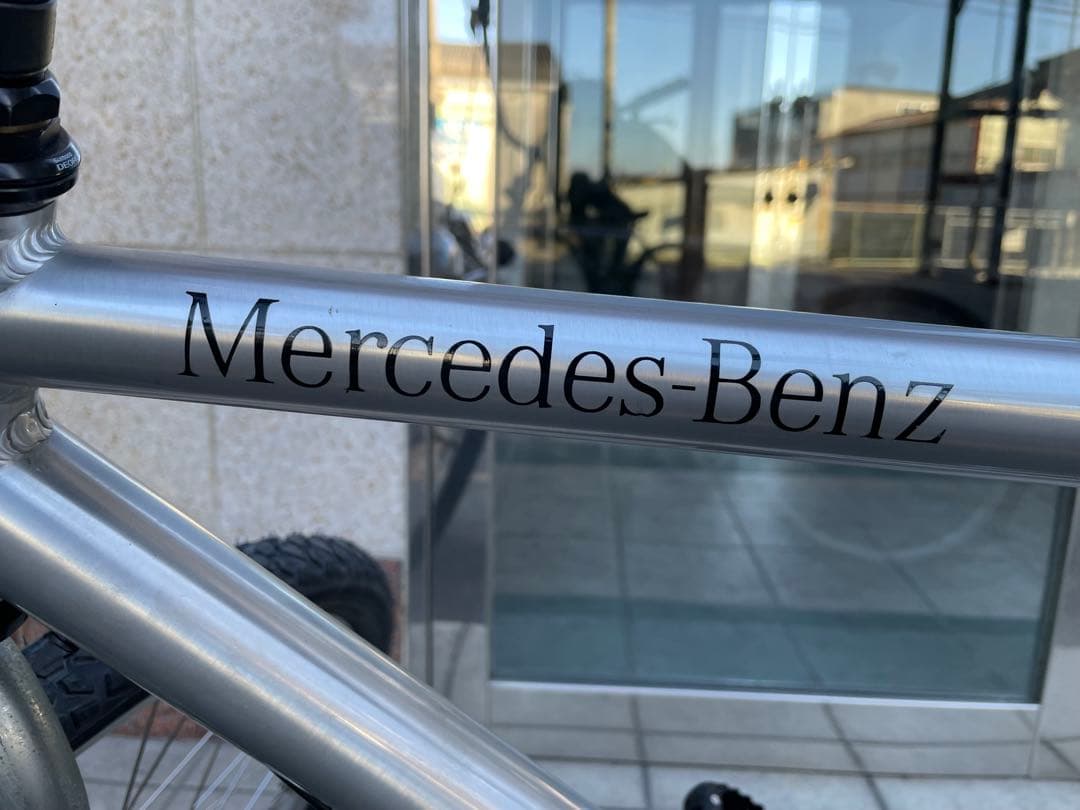 希少　ジャンク品　メルセデスベンツ　シルバー 自転車