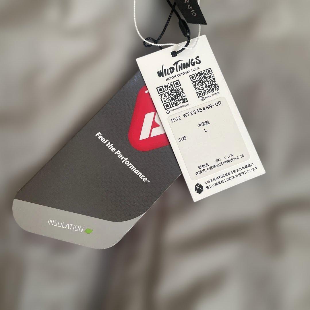 新品未使用！ワイルドシングス　ベスト　プリマロフト