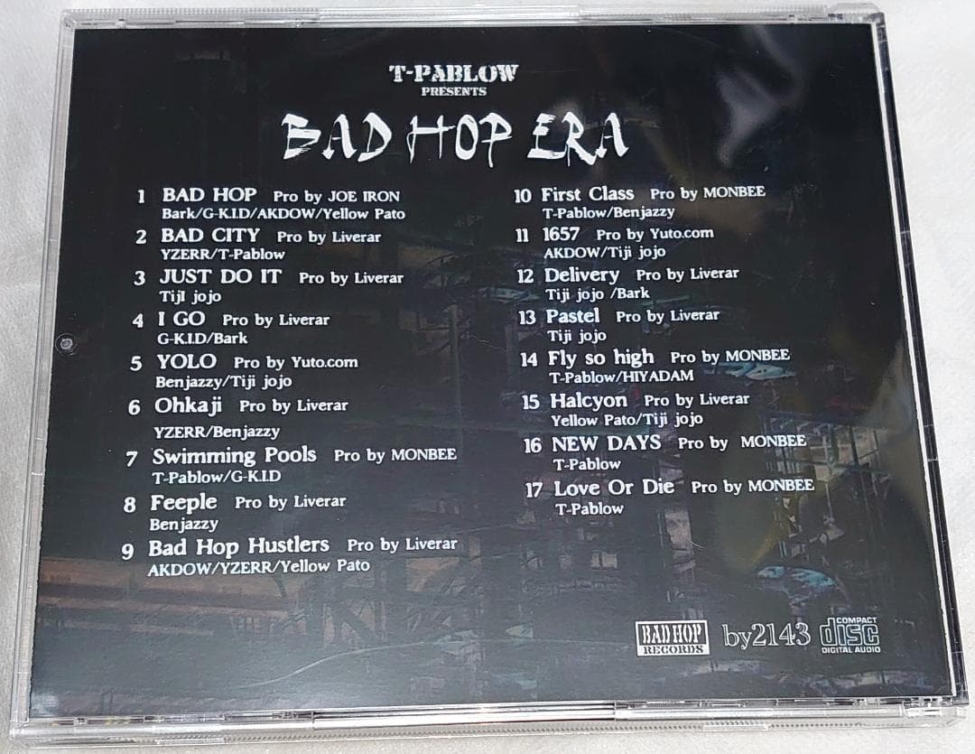 超激レア BAD HOP ERA T-pablow 直筆サイン入り