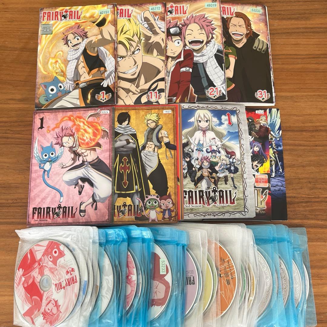 フェアリーテイル 1st＋2nd＋3rd+劇場版DVD 全85巻 全巻セット