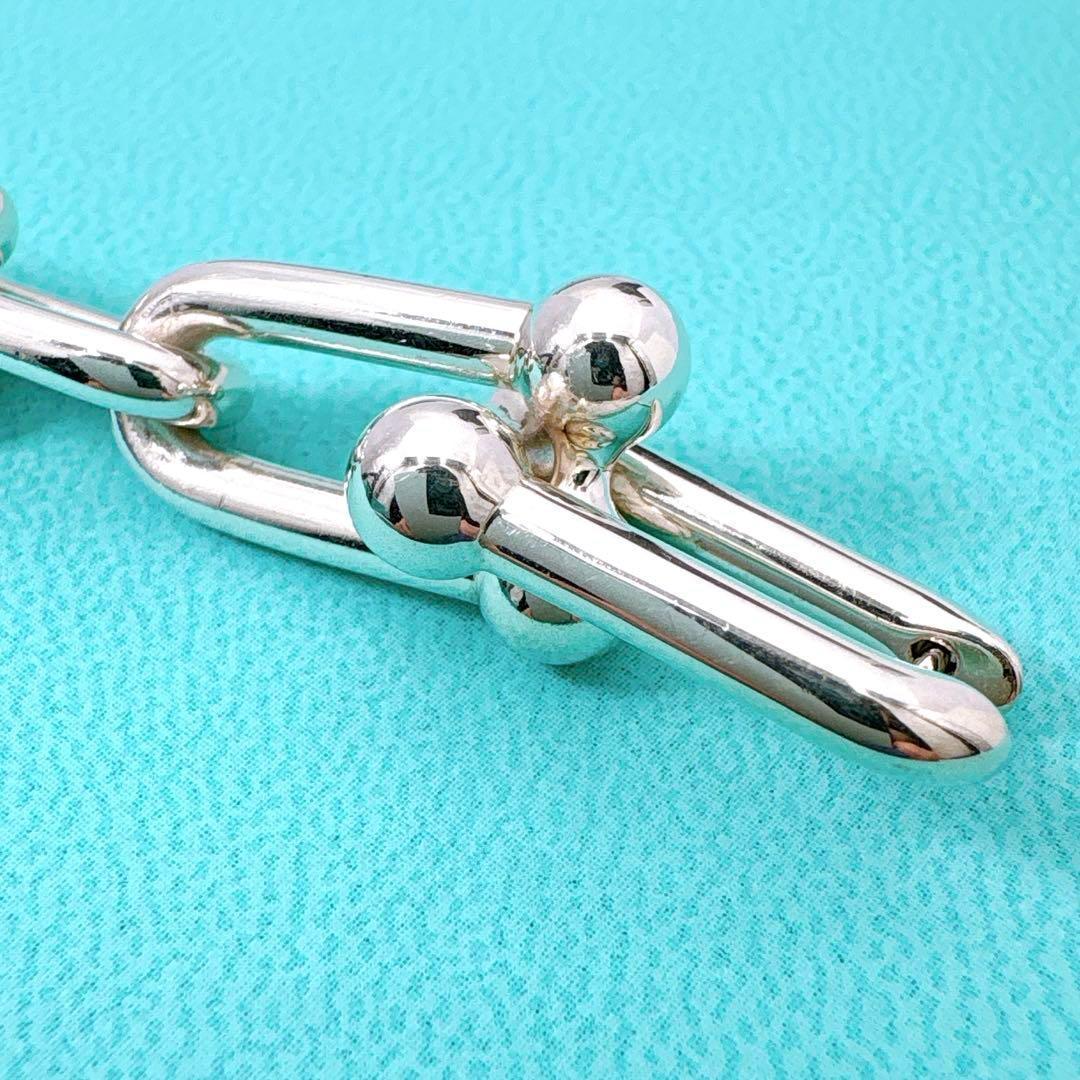 極美品 ティファニー ハードウェア グラジュエイテッド 片耳 ピアス シルバー