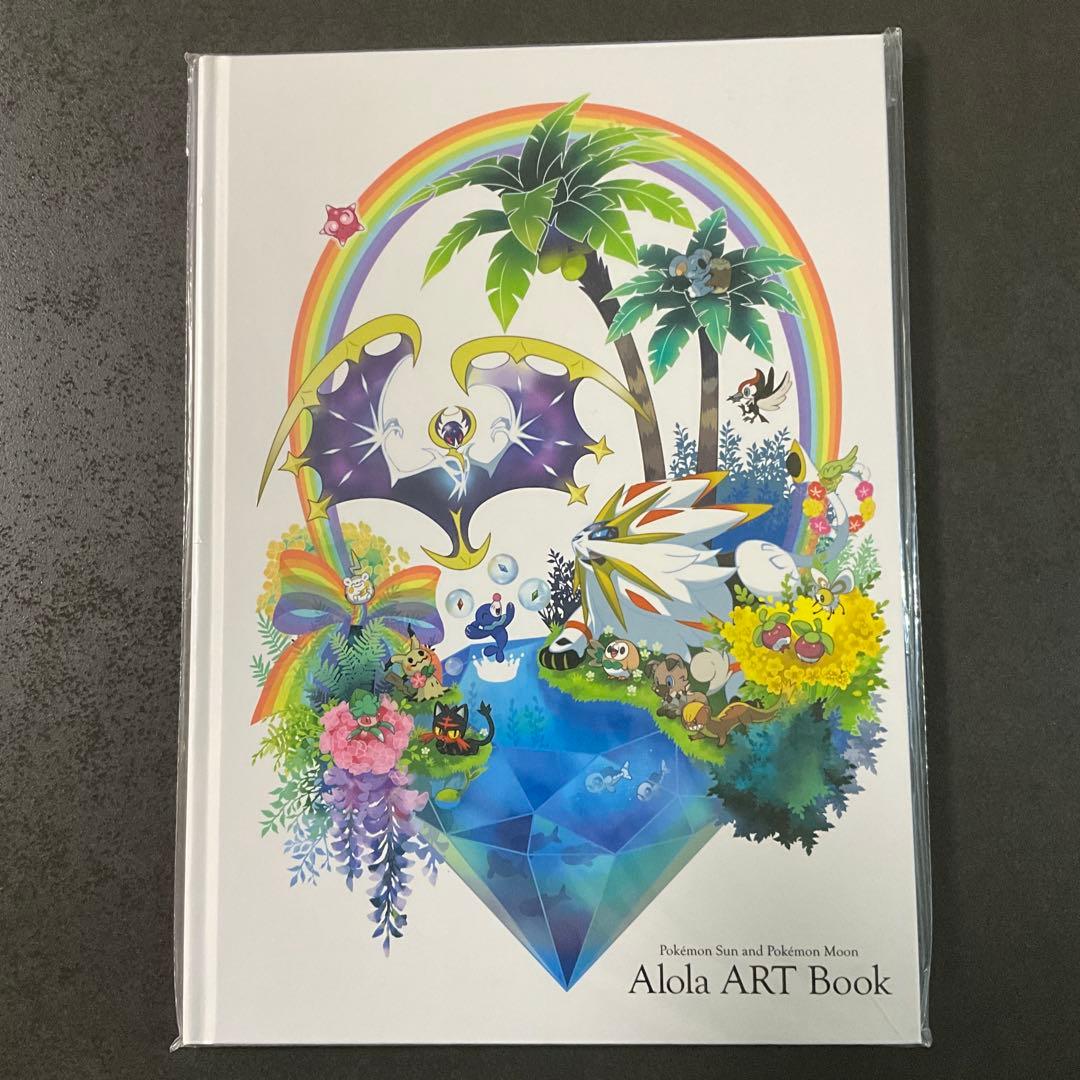 ポケモン　アートブック4冊・クリアポスターセット