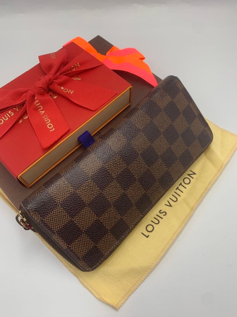 ルイヴィトン ジッピー ポルトフォイユ ダミエ クレマンス 財布 P55