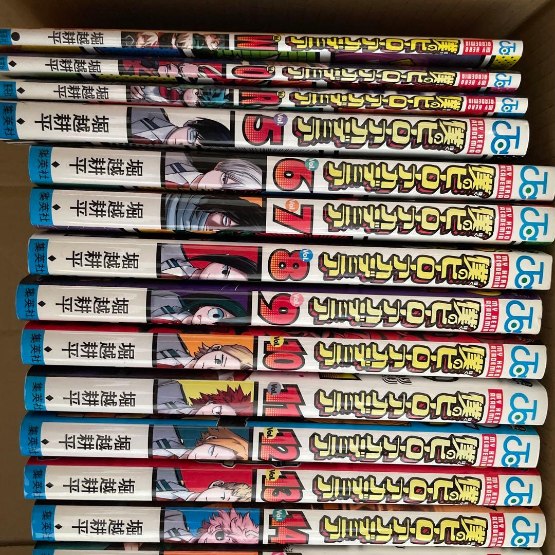 僕のヒーローアカデミア5~26巻+映画特典付き