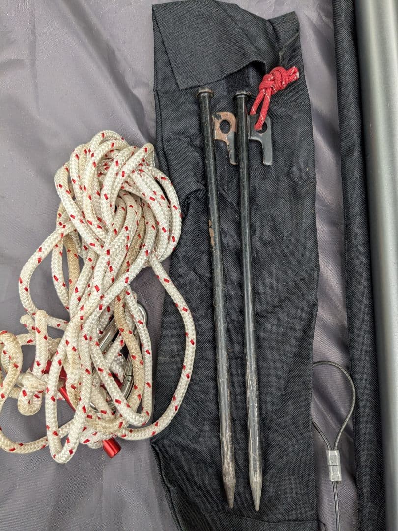 【廃盤・希少品】コールマン　アルミニウムハンモックスタンド