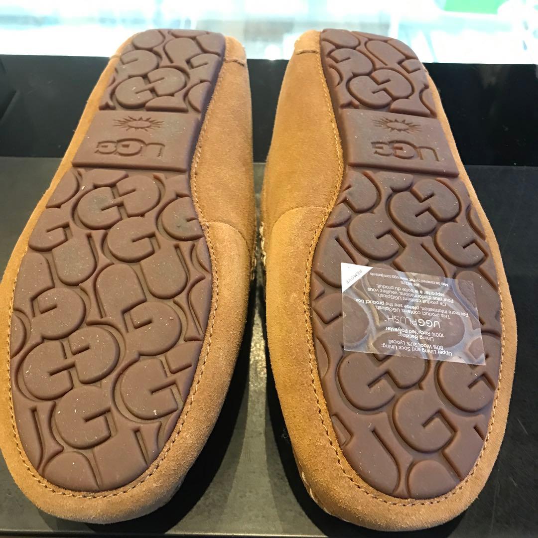 【新品未使用】 UGG アグ モカシン アンスレー スリッポンムートンシューズ