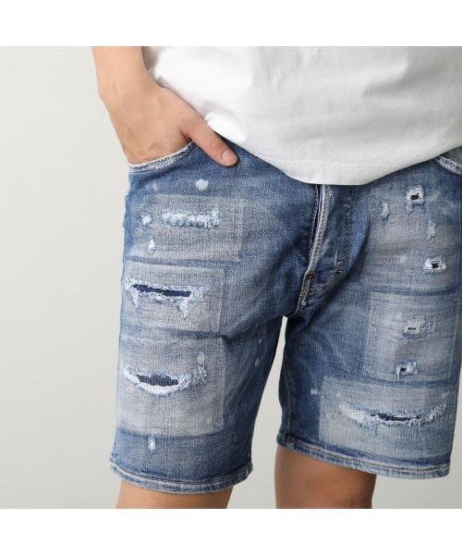 カッコいい‼️ 2024ss ディースクエアード2 MARINE SHORTS