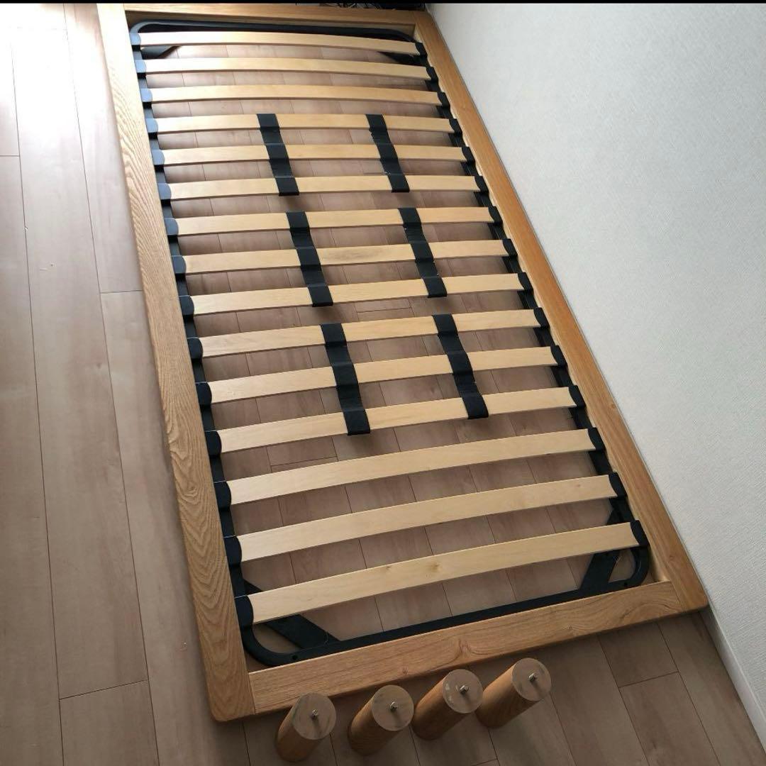 さばにゃこ様　無印 シングルベッドフレーム