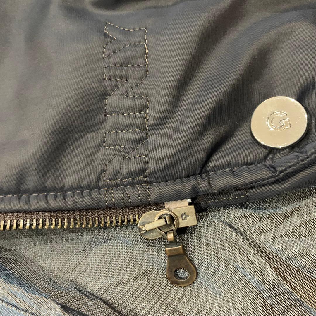 GENNY ジェニー リアルファーライナーロングコート イタリア40ヴェルサーチ