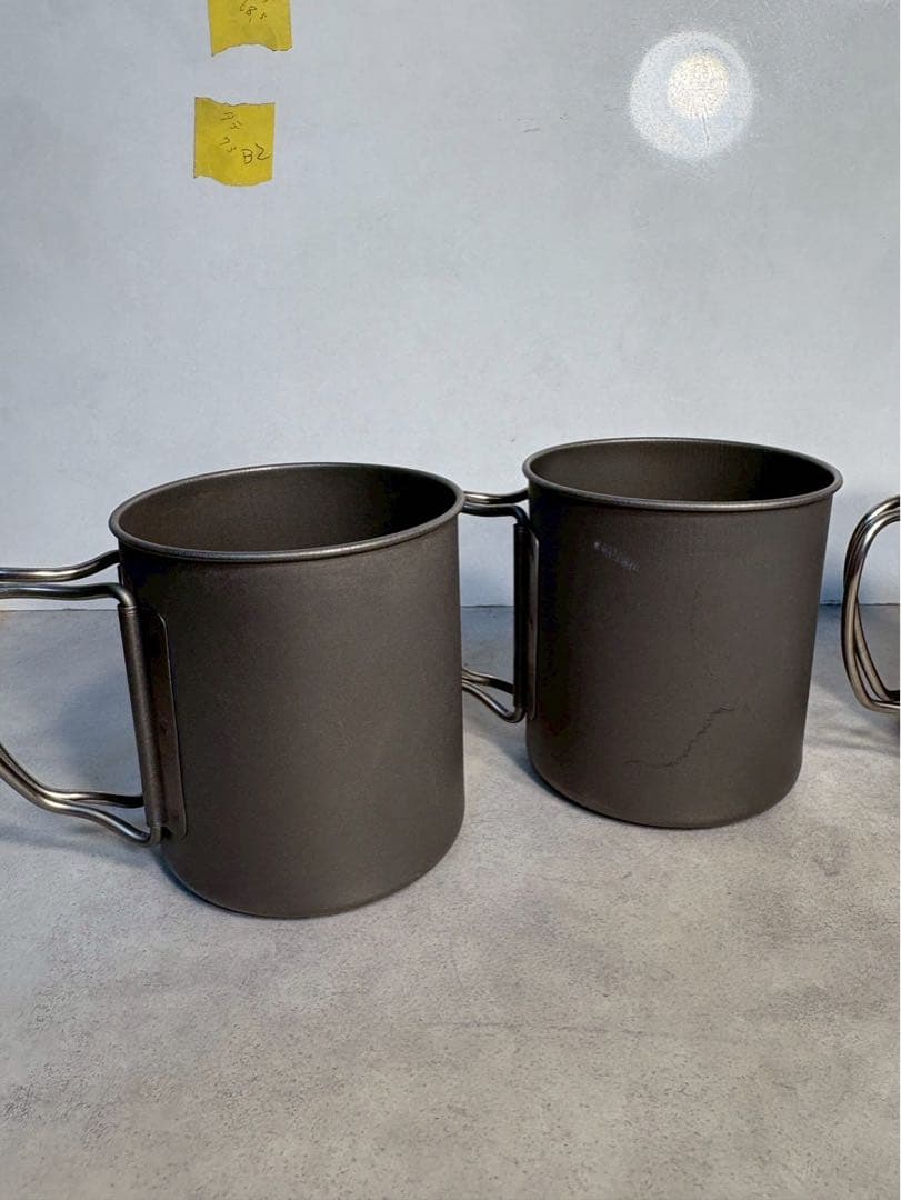  Peak スノーピーク チタンシングルマグ 450 4個セット 日本製