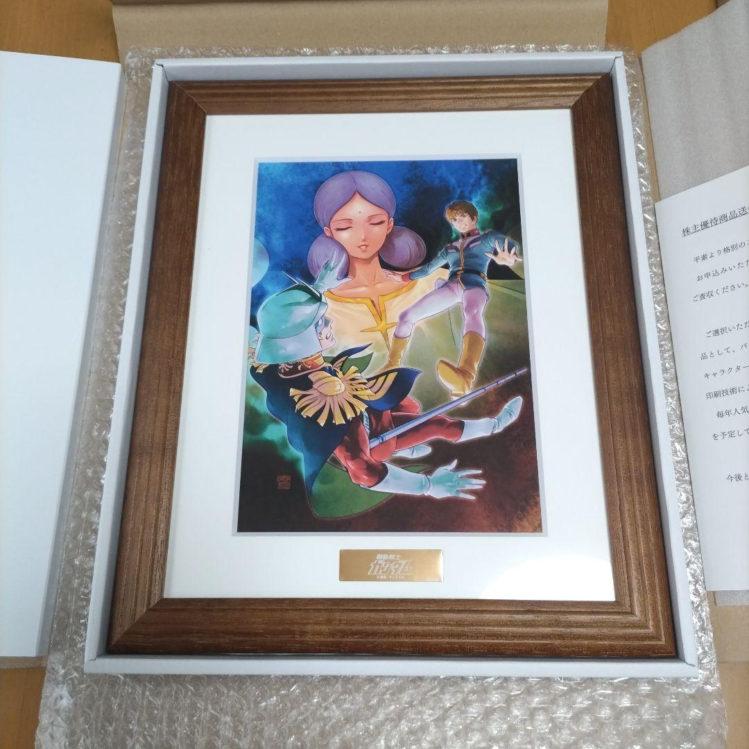 機動戦士ガンダム　アートコレクション　バンダイナムコ株主優待2025