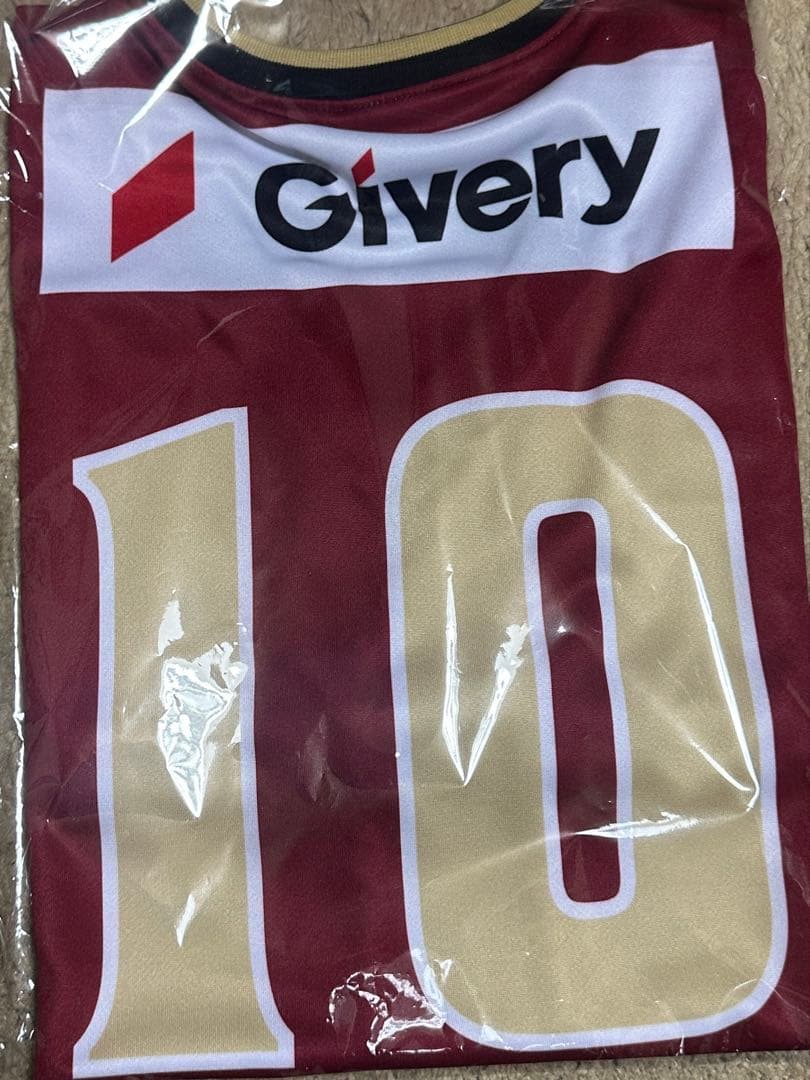 越谷アルファーズ オーセンティックユニフォーム #10 三ツ井 利也 LLサイズ