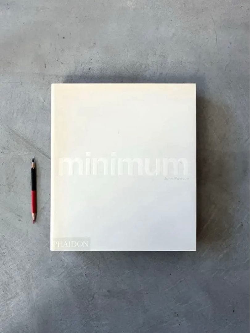 ジョンポーソン　John pawson 「minimum」大判