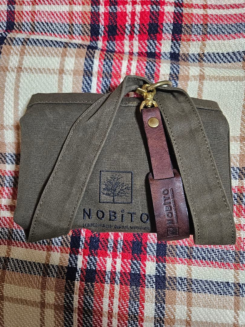 NOBITO オリーブグリーン エコバッグ