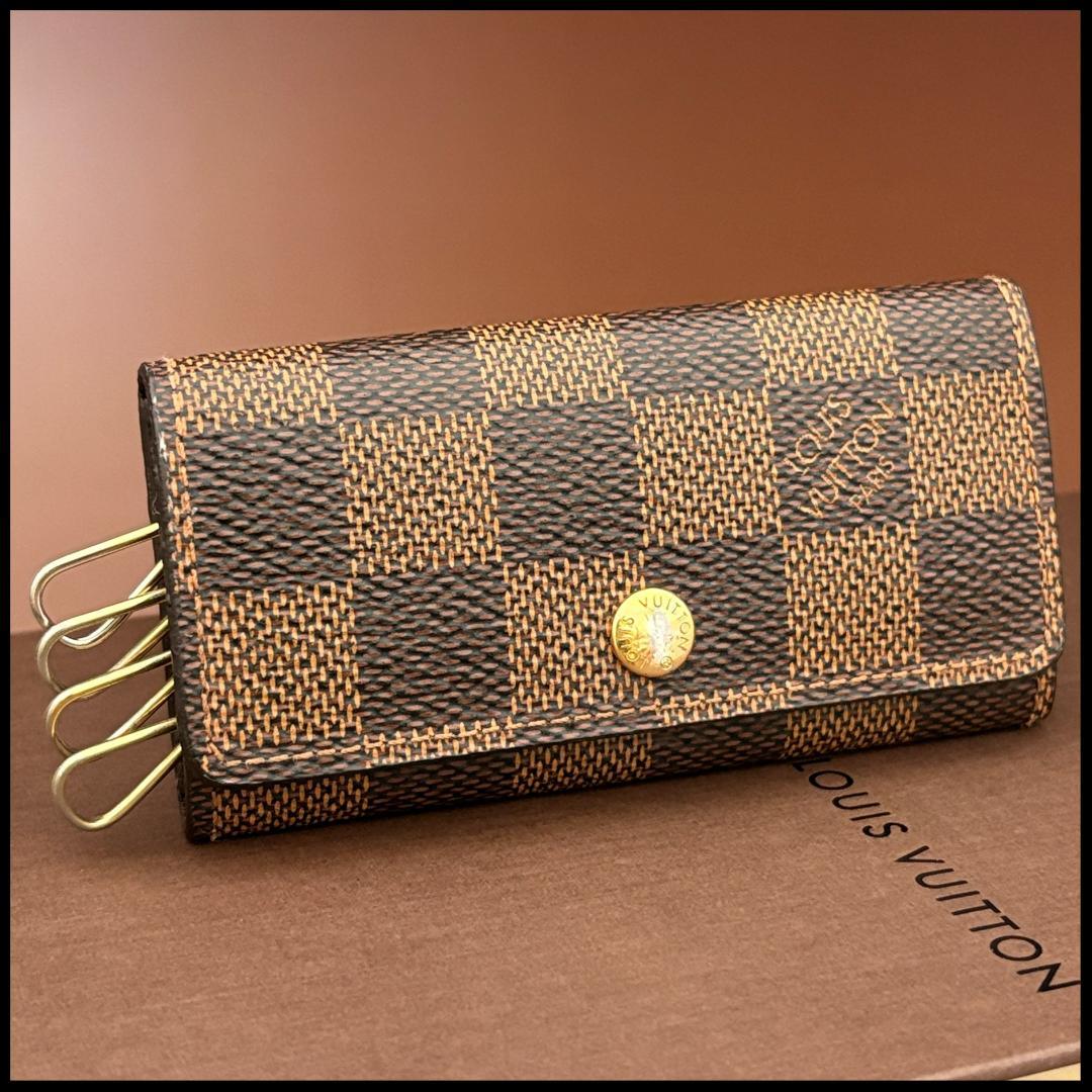 Louis Vuitton ダミエ レザーキーケース ミュルティクレ
