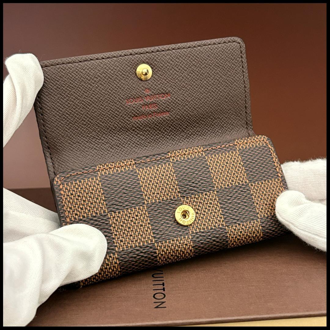 Louis Vuitton ダミエ レザーキーケース ミュルティクレ