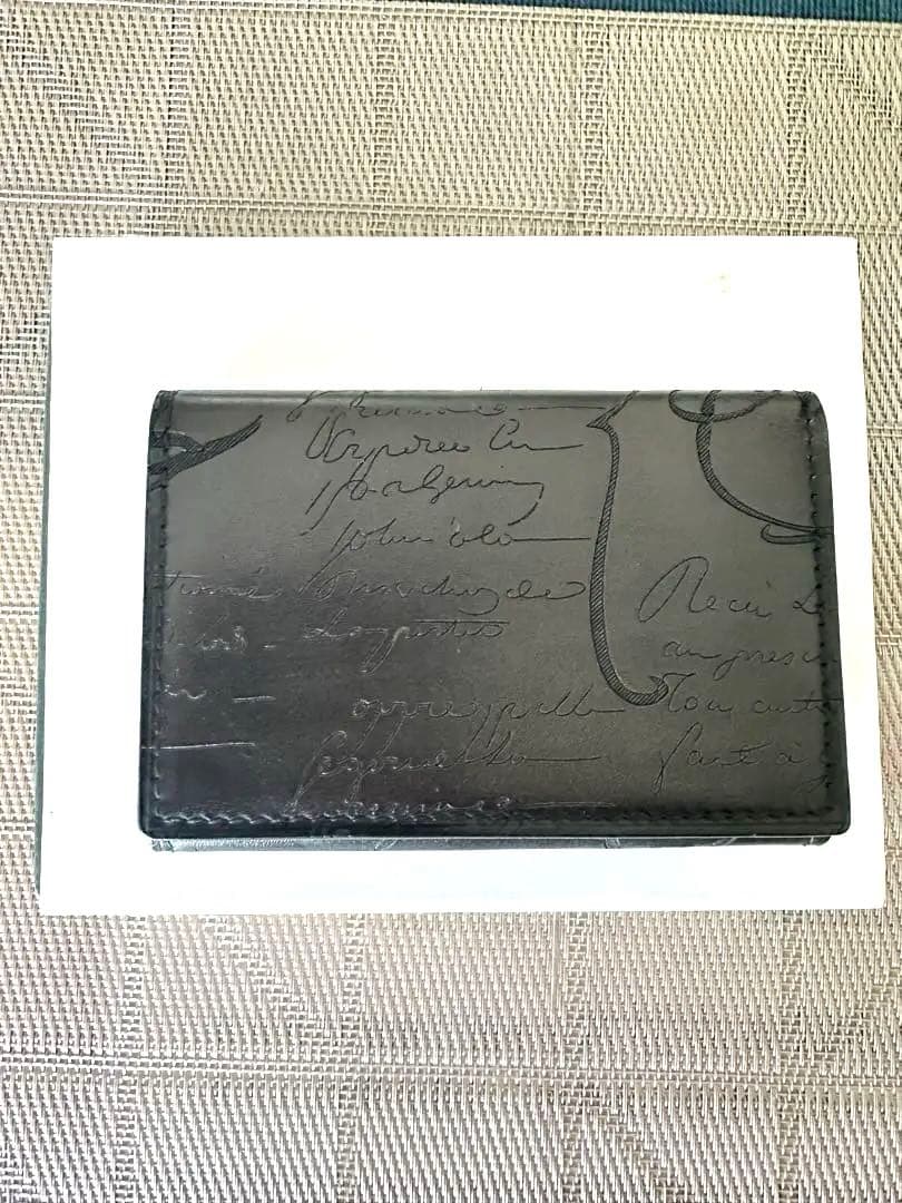 BERLUTI ベルルッティ　新品未使用　黒 レザー 　カードケース