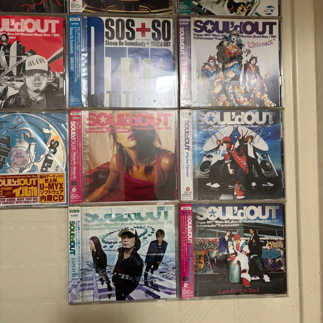 SOUL'd OUT ソウルドアウト CD18枚セット シングル