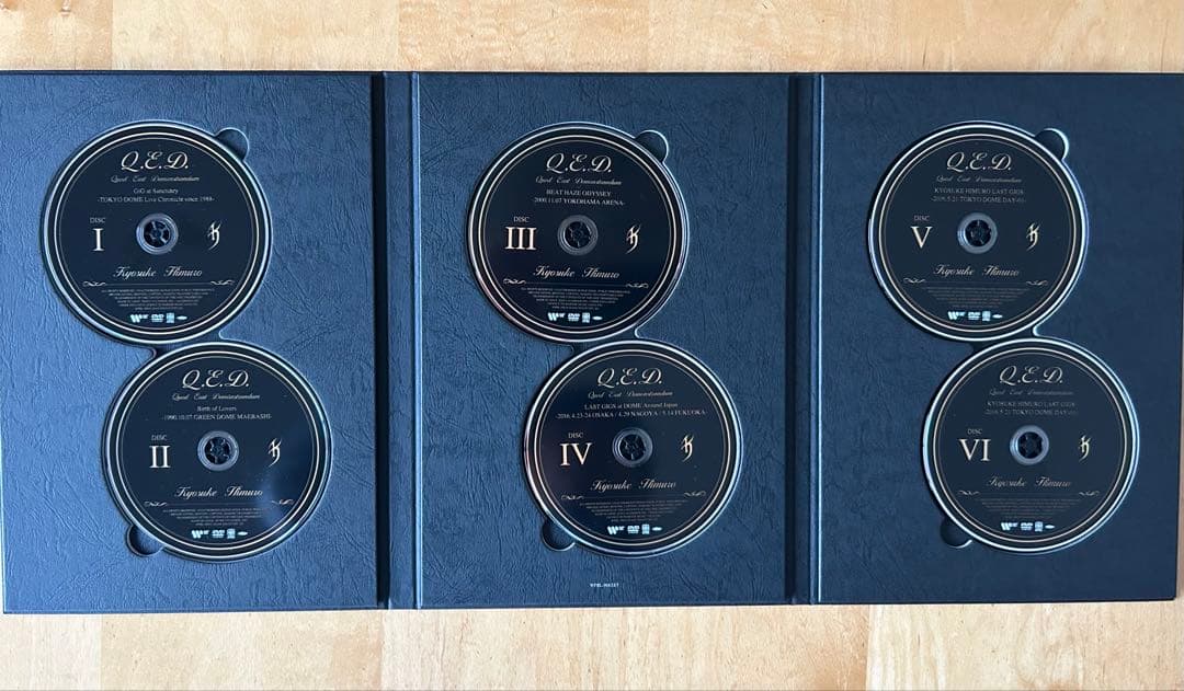 だ*ち様 氷室京介 「QUOD ERAT DEMONSTRANDUM 」初回生産