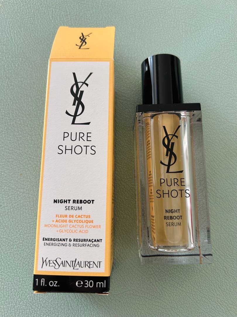 新品未使用YSLPURE SHOTS NIGHT REBOOT SERUM
