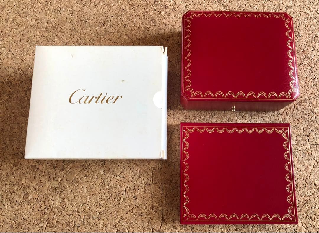 Cartier カルティエ　時計レザー ボックス　箱　正規品