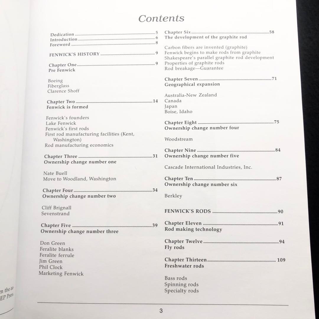 フェンウィック 写真資料集「Fenwick」フェンウィックの歴史とロッド