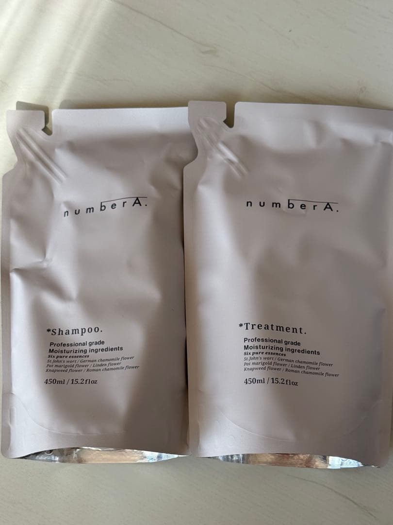 number A シャンプー トリートメント８点セット