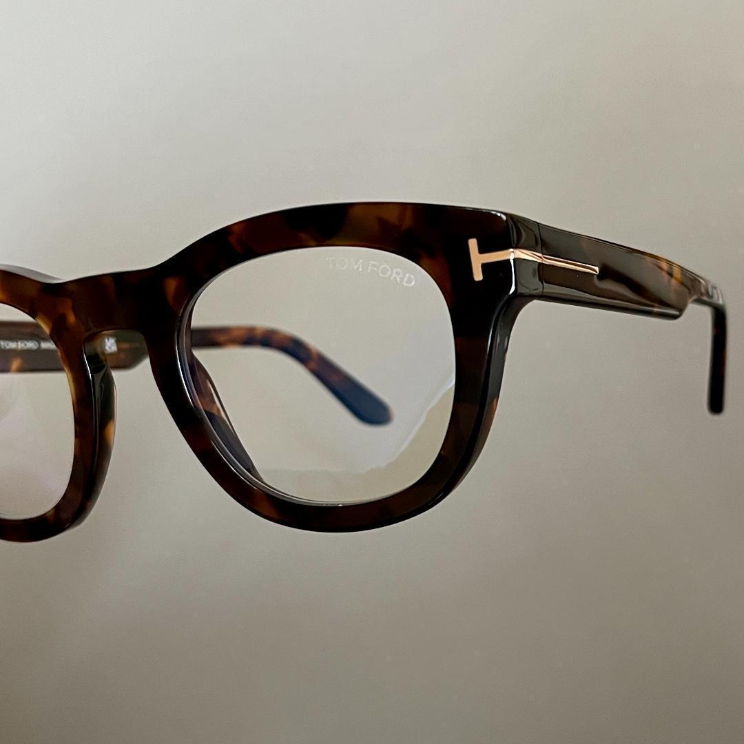 トムフォード メガネ アジアンフィットウェリントン べっ甲柄 ブラウン