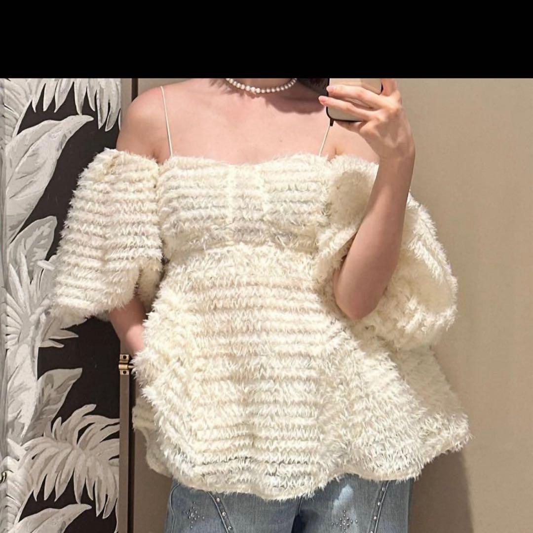 LILY BROWN 3wayチュールペプラムビスチェ