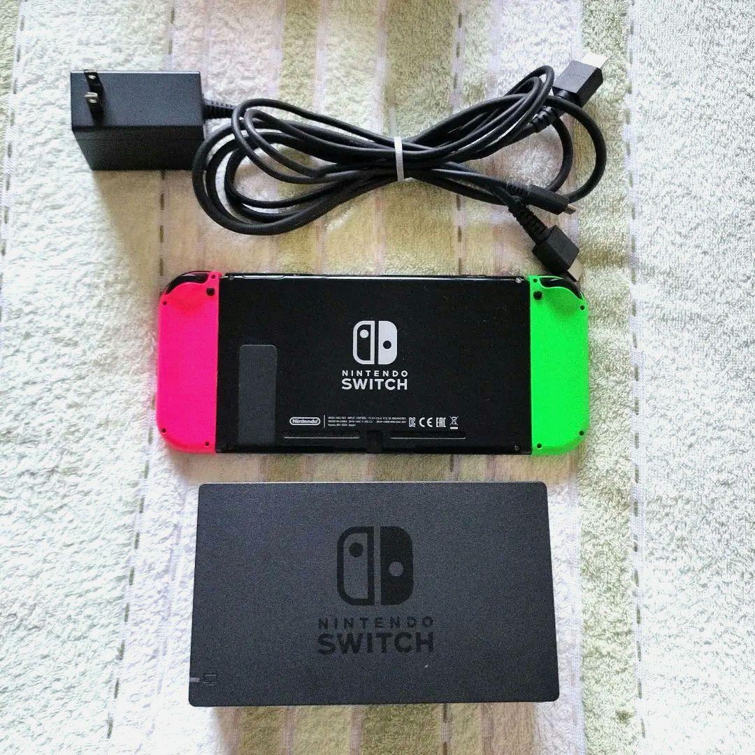 Nintendo Switch ネオンピンク・ネオングリーン