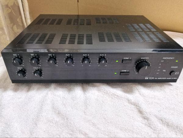 TOA A-1803 PA アンプ A-1803 PA AMPLIFIER