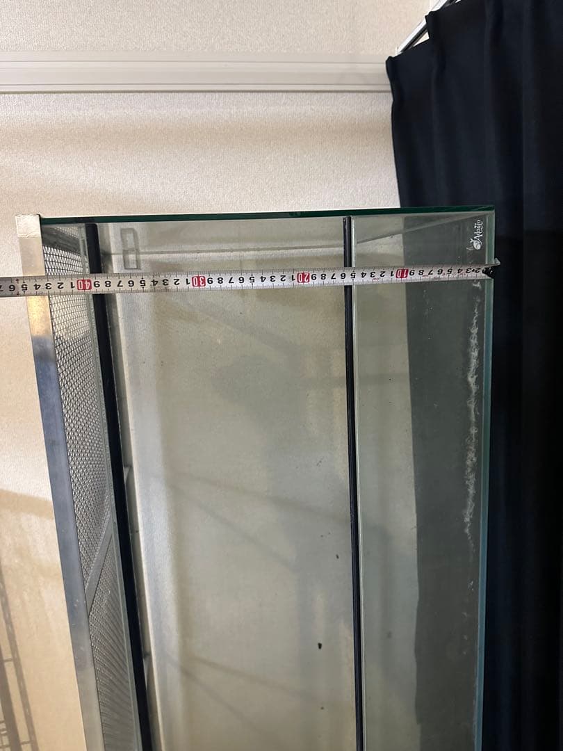 引き取り限定 幅1600 奥行500 高さ450 ガラスケージ