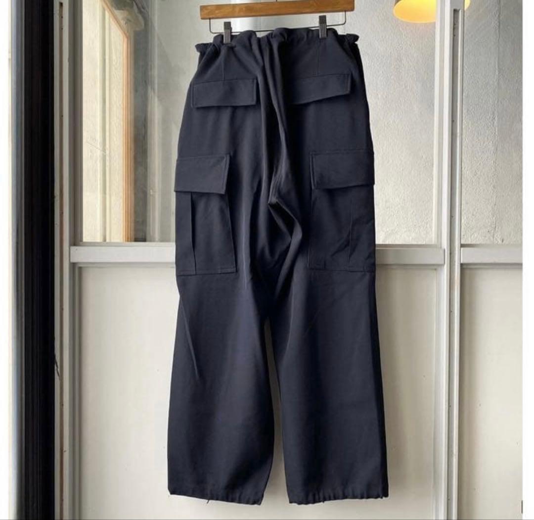 COMOLI ウールギャバ 6P パンツ