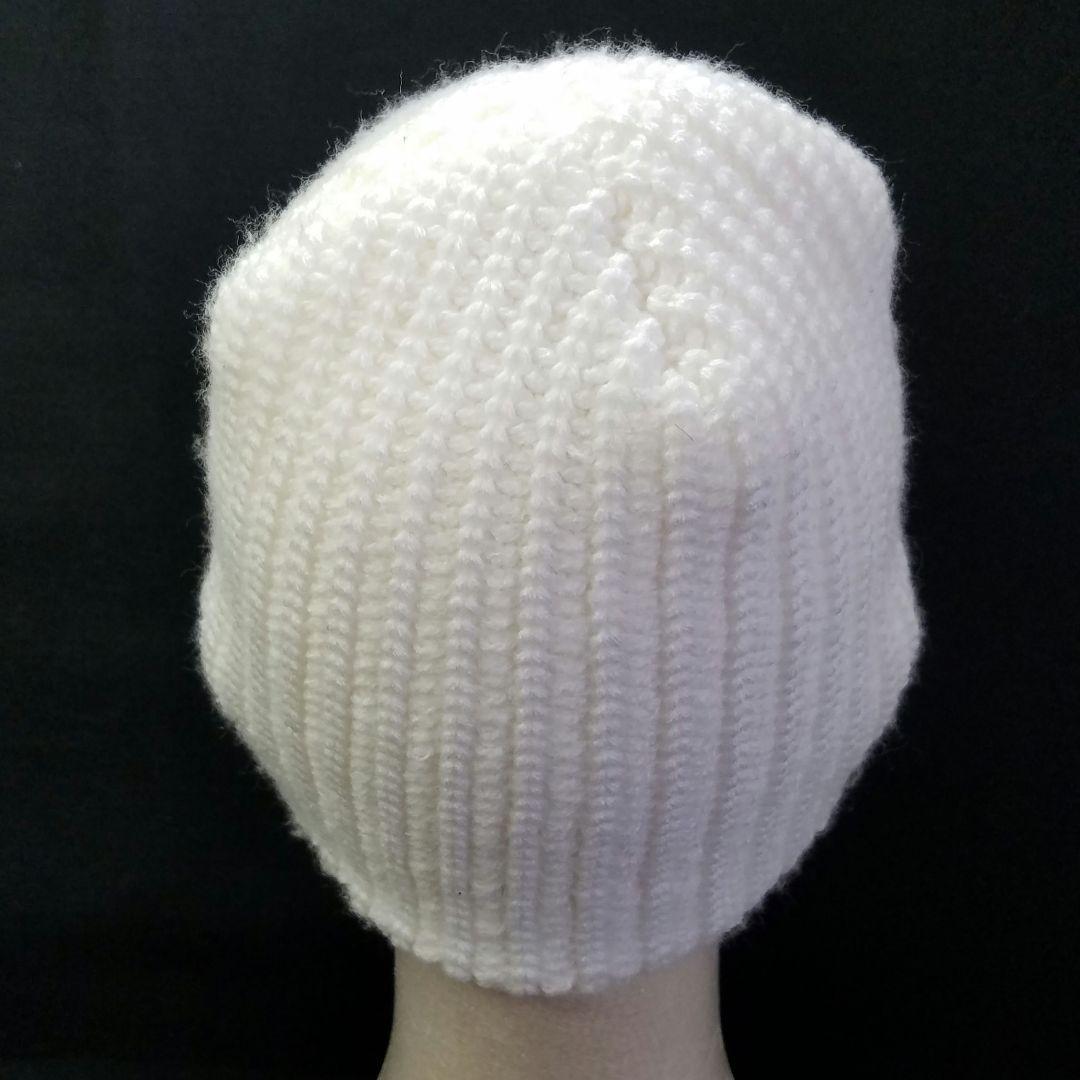 激レア品 HTC エイチティーシー ビーニー ニット帽 ホワイト 白